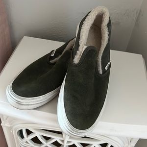 Green vans!